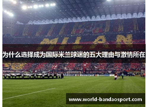 为什么选择成为国际米兰球迷的五大理由与激情所在