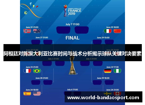 阿根廷对阵澳大利亚比赛时间与战术分析揭示球队关键对决要素 阿根廷对阵澳大利亚比赛时间与战术分析揭示球队关键对决要素